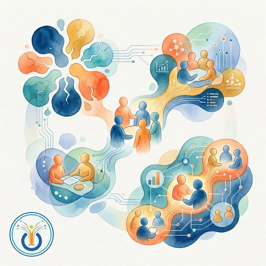 Global collective illustration